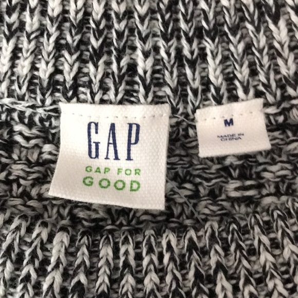 Recycled 🌎 grey & white sweater - Picture 2 of 2